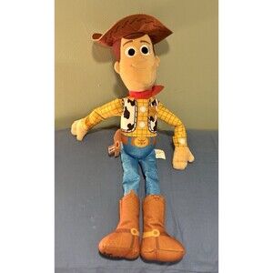 Woody 18-inch Plush Stuffed Doll Disney Pixar Toy Story Floppy Very Clean